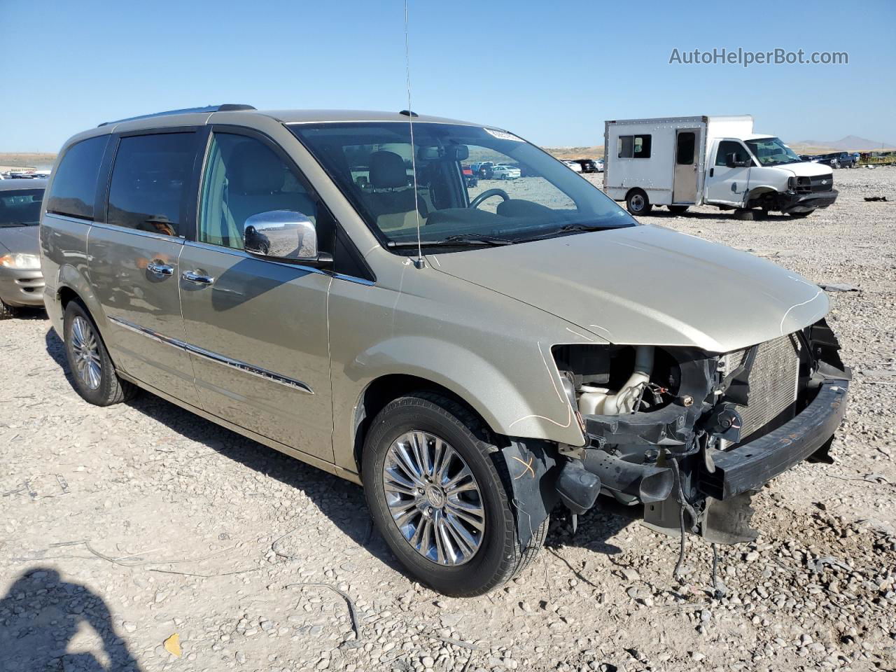 2011 Chrysler Town & Country Limited Gold vin: 2A4RR6DG4BR624104