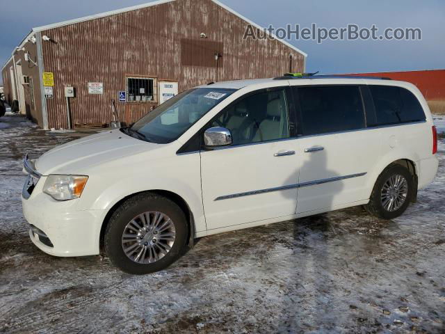 2011 Chrysler Town & Country Limited White vin: 2A4RR6DG8BR611145