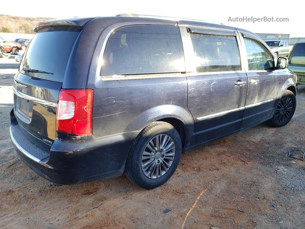 2011 Chrysler Town & Country Limited Blue vin: 2A4RR6DG9BR667093