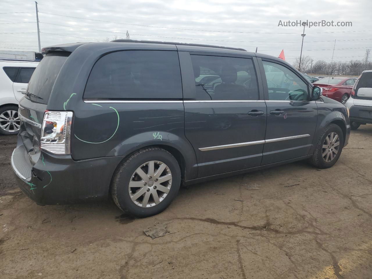 2011 Chrysler Town & Country Touring L Gray vin: 2A4RR8DG1BR759133