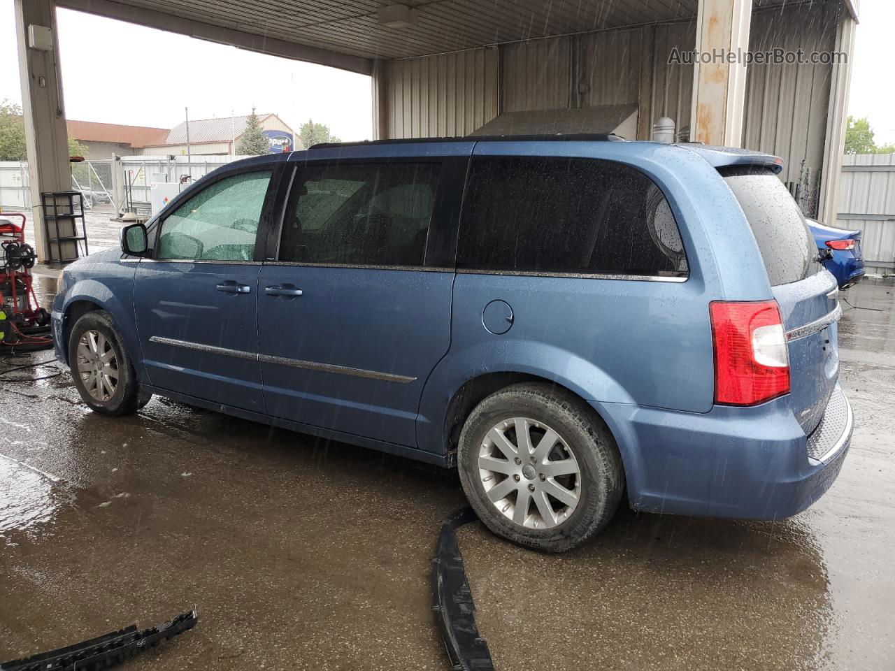 2011 Chrysler Town & Country Touring L Blue vin: 2A4RR8DG1BR784355