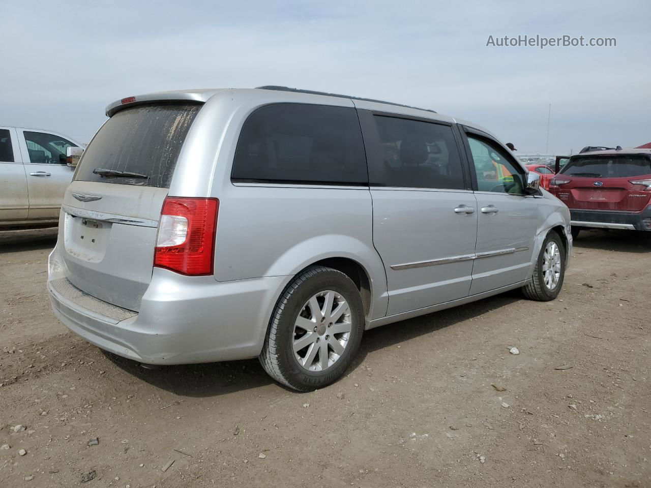 2011 Chrysler Town & Country Touring L Silver vin: 2A4RR8DG2BR619141