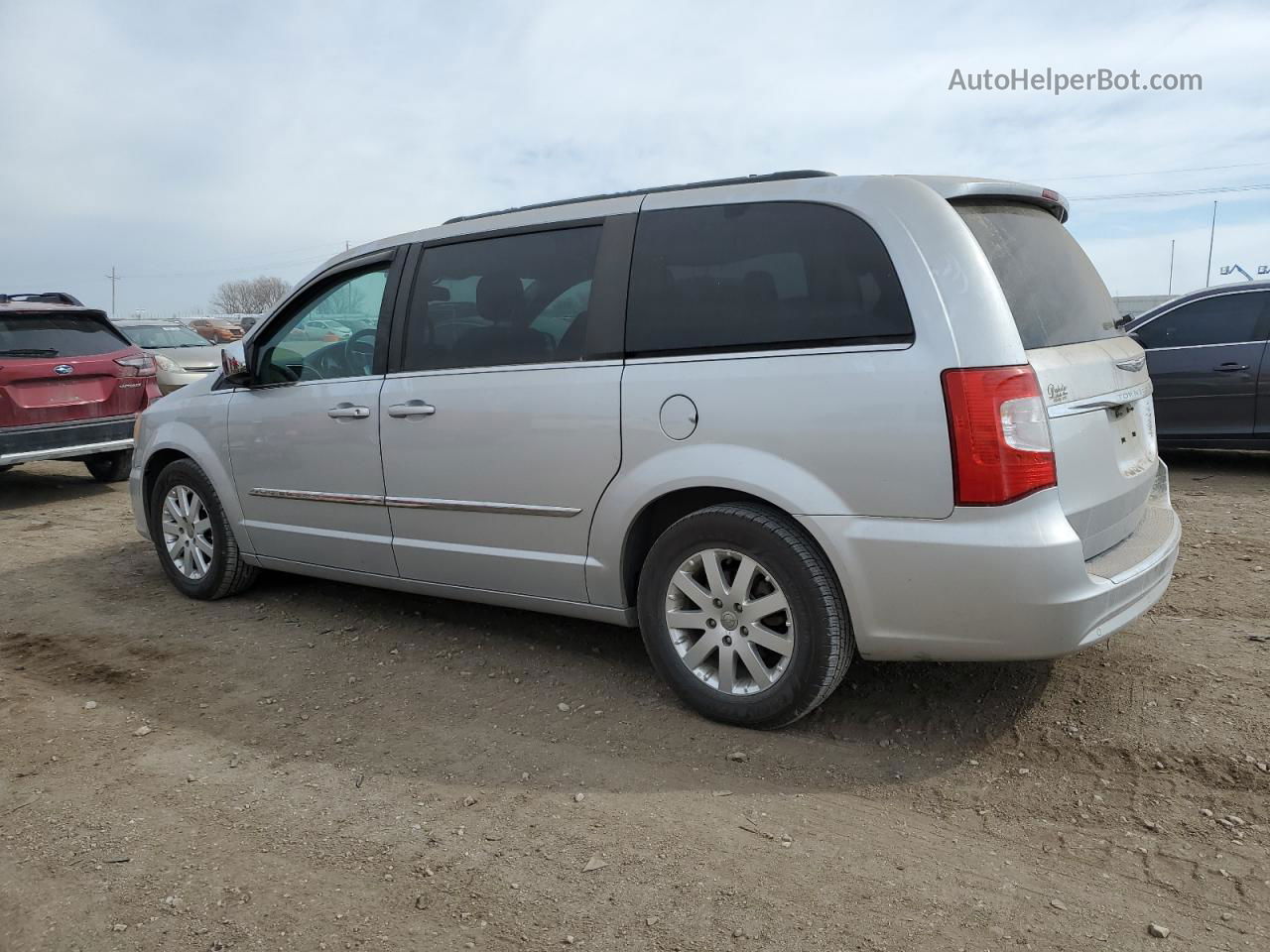 2011 Chrysler Town & Country Touring L Silver vin: 2A4RR8DG2BR619141