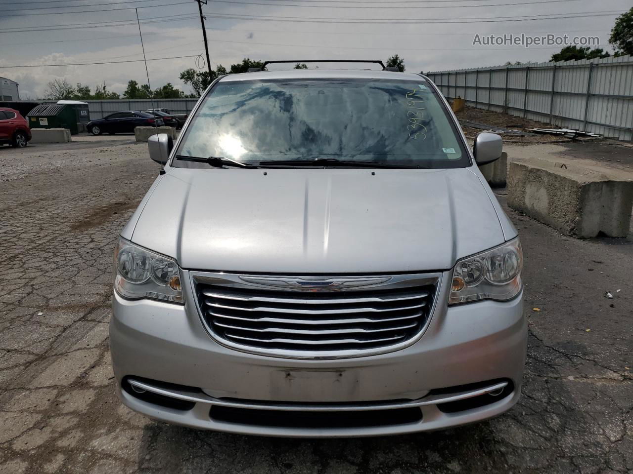 2011 Chrysler Town & Country Touring L Silver vin: 2A4RR8DG2BR619298