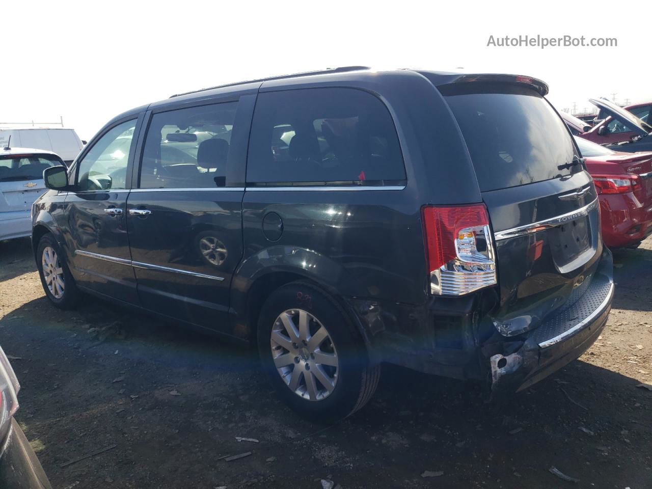 2011 Chrysler Town & Country Touring L Black vin: 2A4RR8DG3BR667795