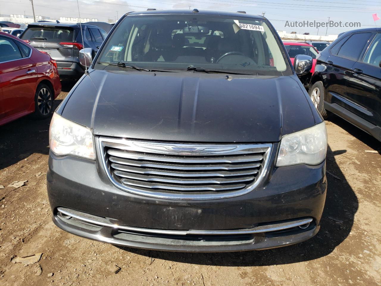 2011 Chrysler Town & Country Touring L Black vin: 2A4RR8DG3BR667795