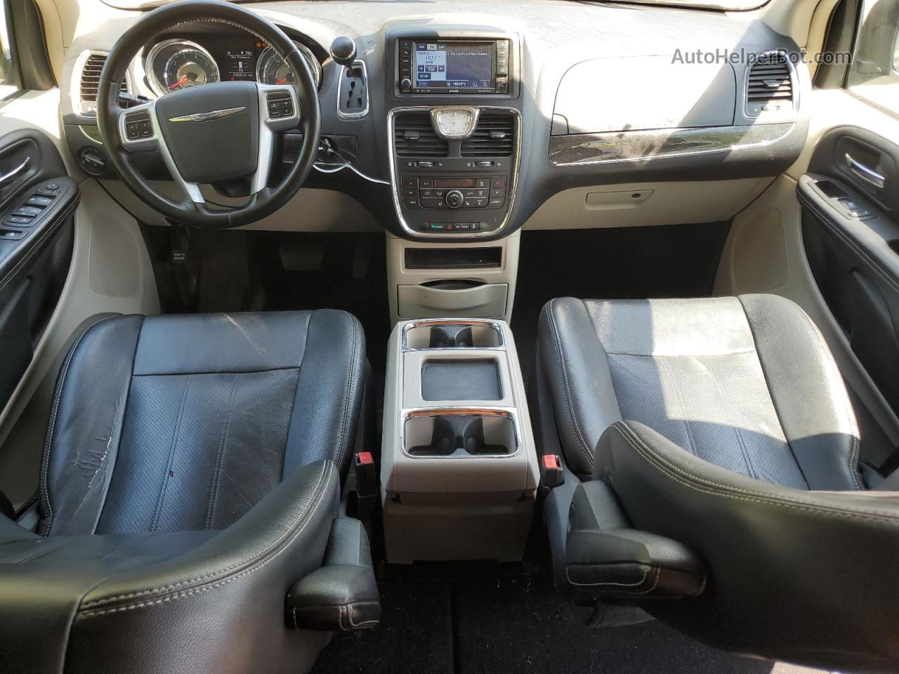 2011 Chrysler Town & Country Touring L Charcoal vin: 2A4RR8DG3BR760476