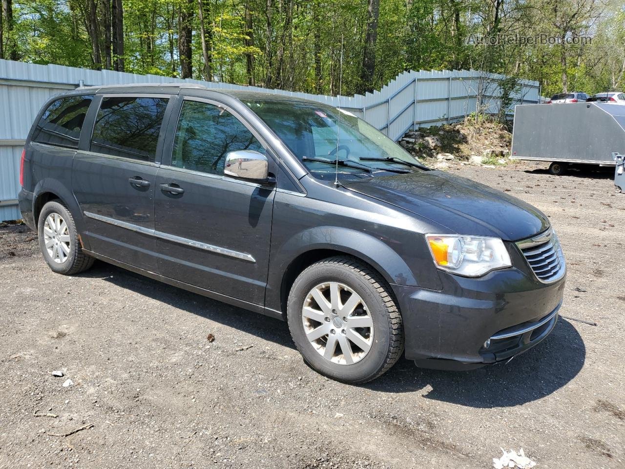 2011 Chrysler Town & Country Touring L Charcoal vin: 2A4RR8DG3BR760476