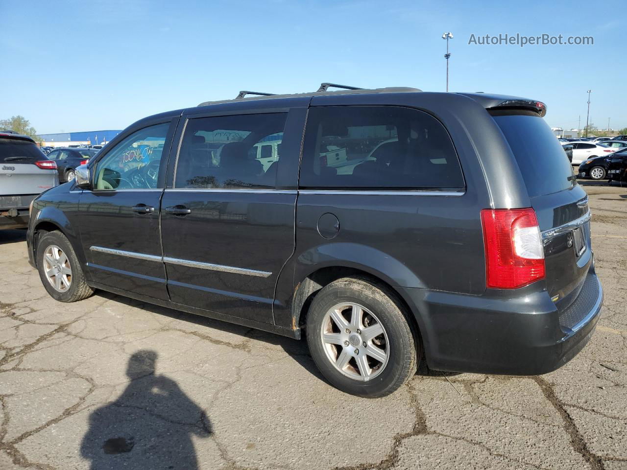 2011 Chrysler Town & Country Touring L Черный vin: 2A4RR8DG3BR772224