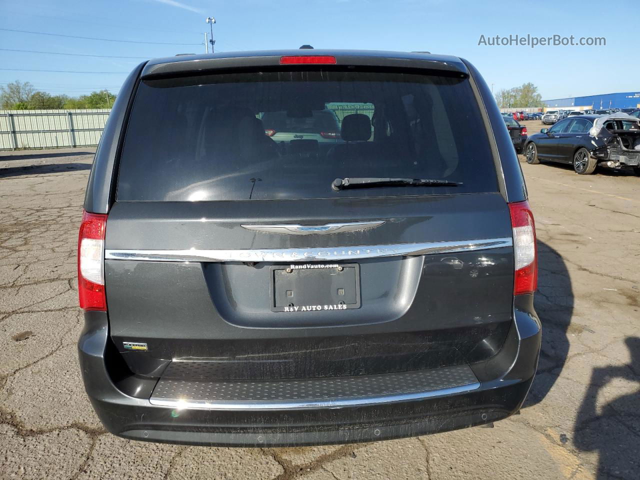 2011 Chrysler Town & Country Touring L Черный vin: 2A4RR8DG3BR772224