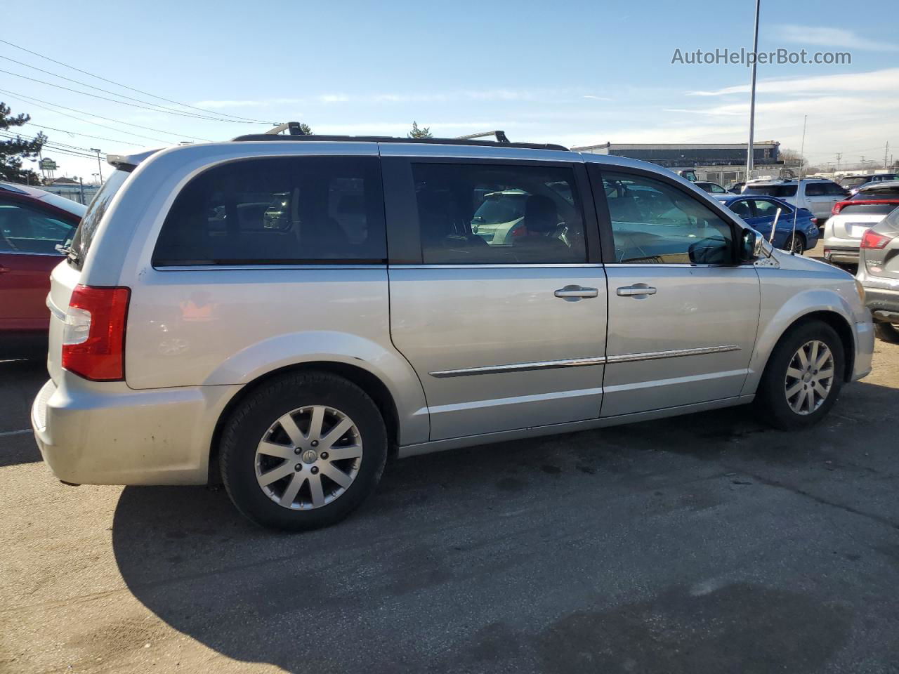 2011 Chrysler Town & Country Touring L Silver vin: 2A4RR8DG4BR734131