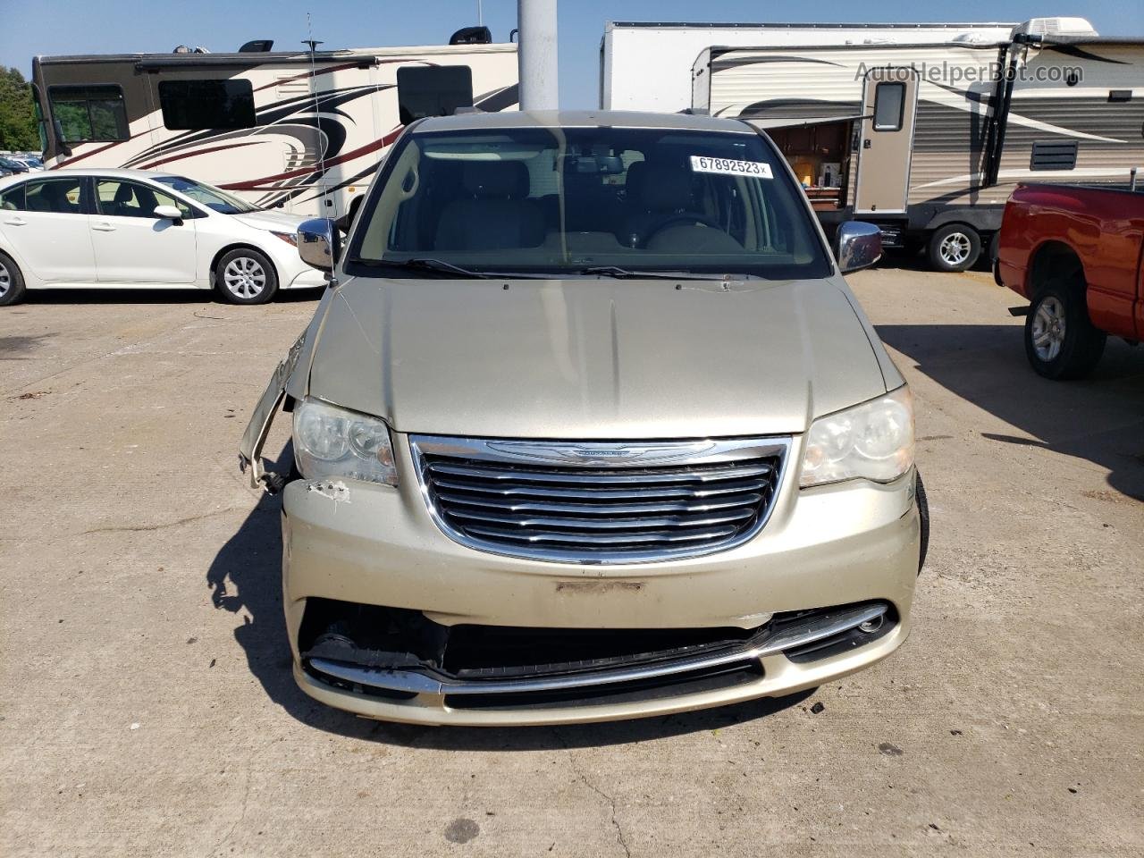 2011 Chrysler Town & Country Touring L Gold vin: 2A4RR8DG4BR779859