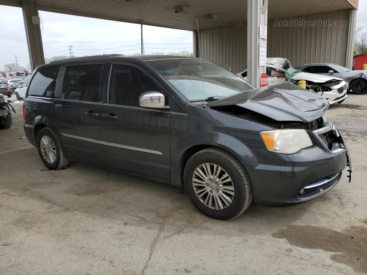 2011 Chrysler Town & Country Touring L Gray vin: 2A4RR8DG4BR783815