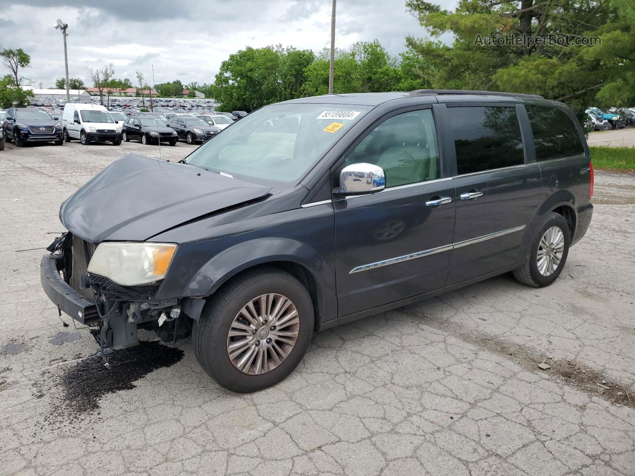 2011 Chrysler Town & Country Touring L Gray vin: 2A4RR8DG4BR785919