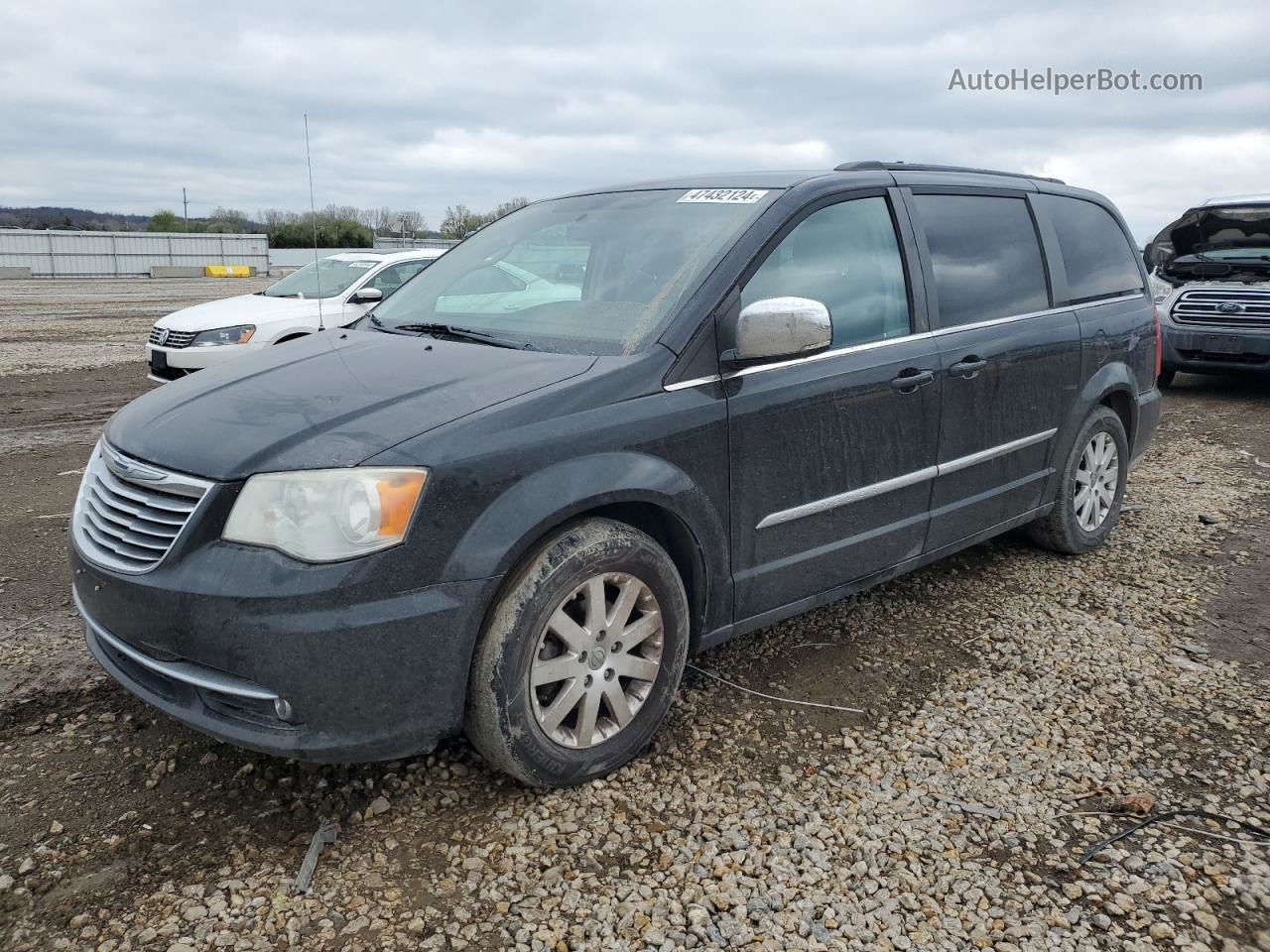 2011 Chrysler Town & Country Touring L Угольный vin: 2A4RR8DG5BR745087