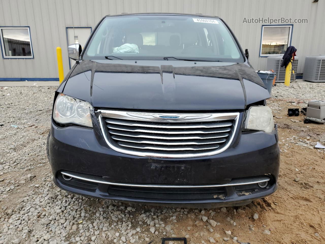 2011 Chrysler Town & Country Touring L Black vin: 2A4RR8DG5BR749561