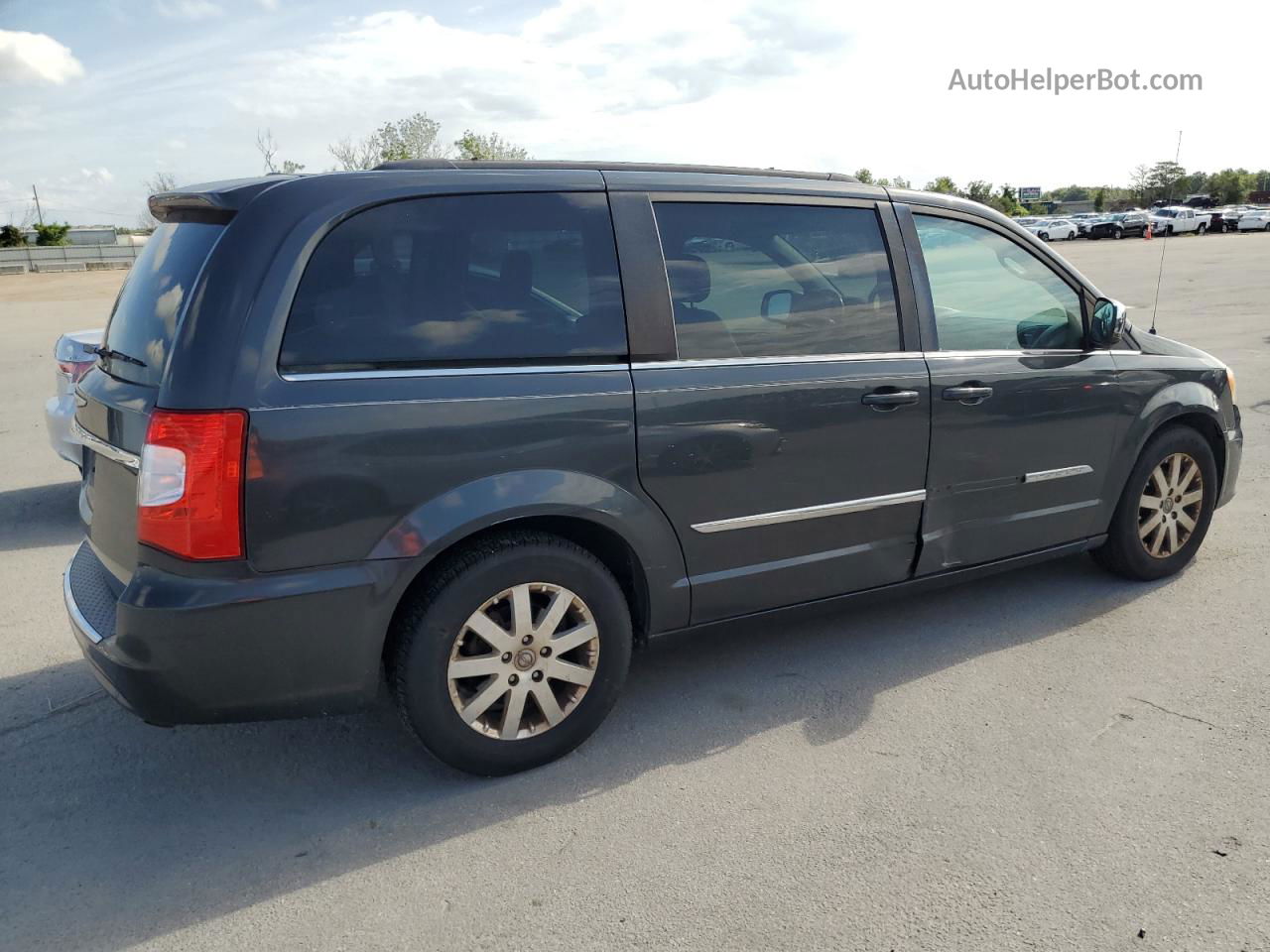 2011 Chrysler Town & Country Touring L Угольный vin: 2A4RR8DG5BR764366