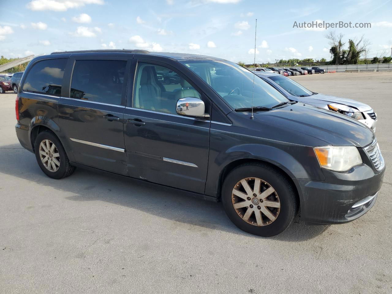 2011 Chrysler Town & Country Touring L Угольный vin: 2A4RR8DG5BR764366