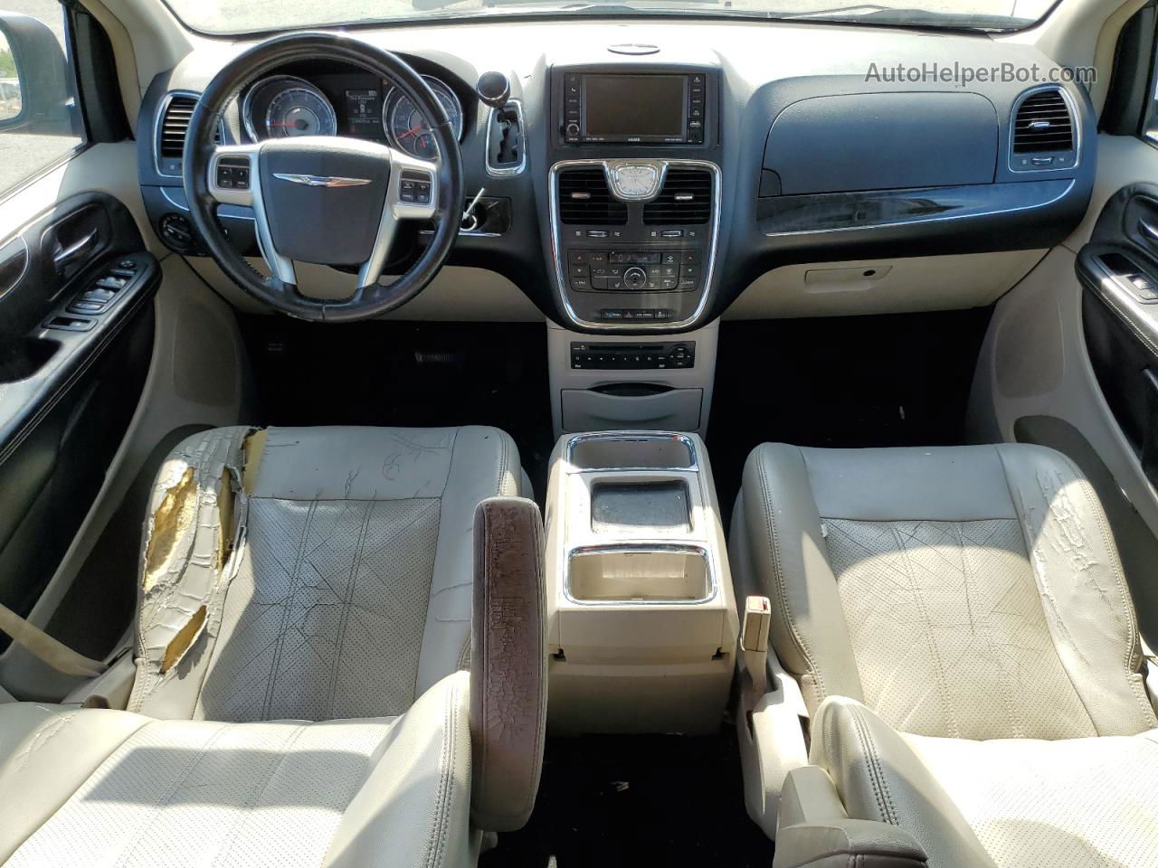 2011 Chrysler Town & Country Touring L Угольный vin: 2A4RR8DG5BR764366