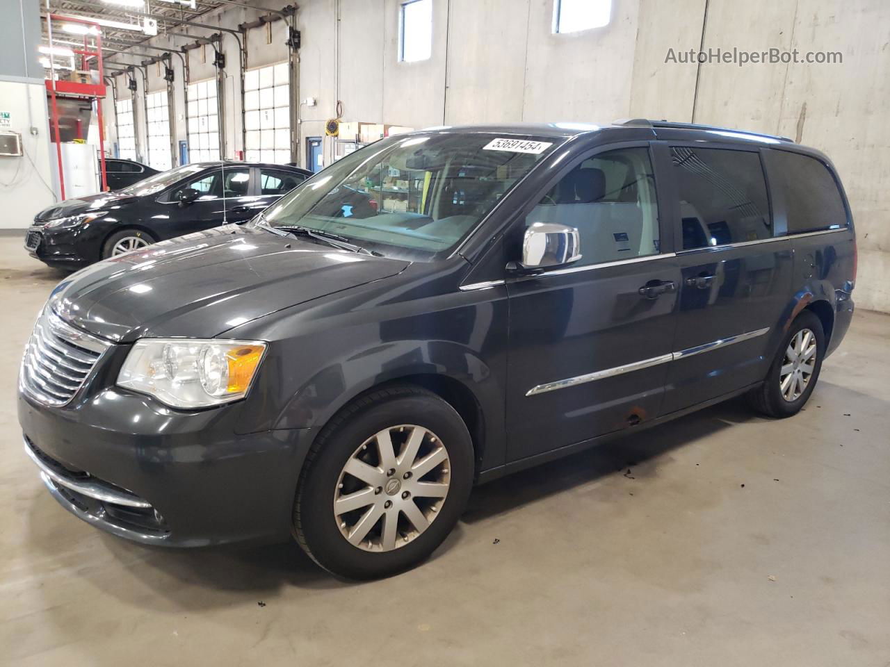 2011 Chrysler Town & Country Touring L Black vin: 2A4RR8DG5BR781412