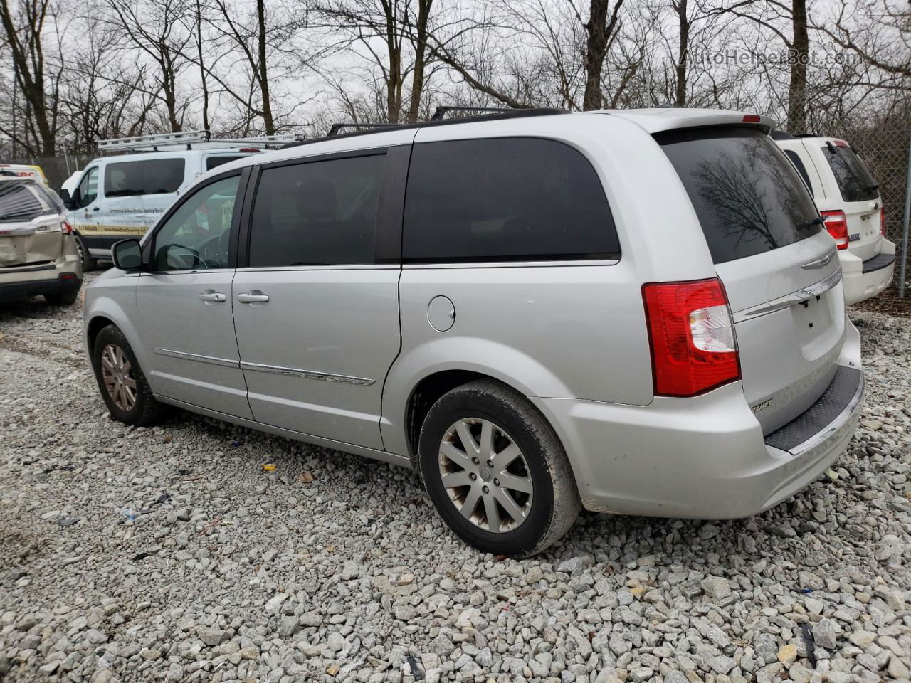 2011 Chrysler Town & Country Touring L Silver vin: 2A4RR8DG6BR635939