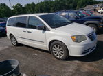 2011 Chrysler Town & Country Touring L White vin: 2A4RR8DG6BR712082