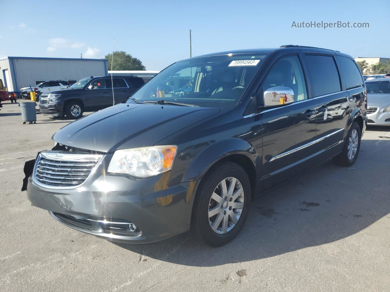 2011 Chrysler Town & Country Touring L Gray vin: 2A4RR8DG6BR714138