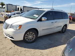 2011 Chrysler Town & Country Touring L White vin: 2A4RR8DG6BR728217