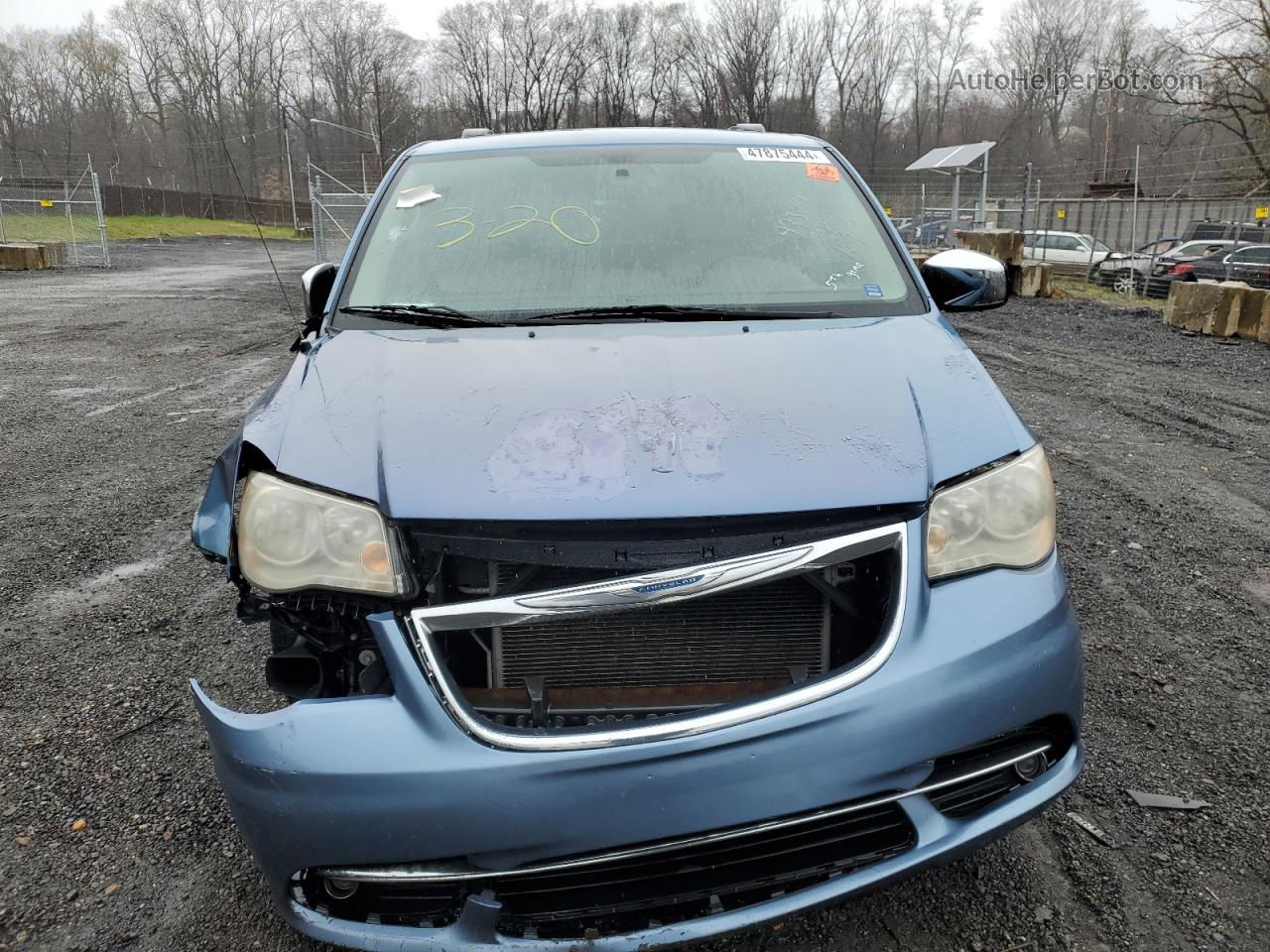 2011 Chrysler Town & Country Touring L Blue vin: 2A4RR8DG6BR781256