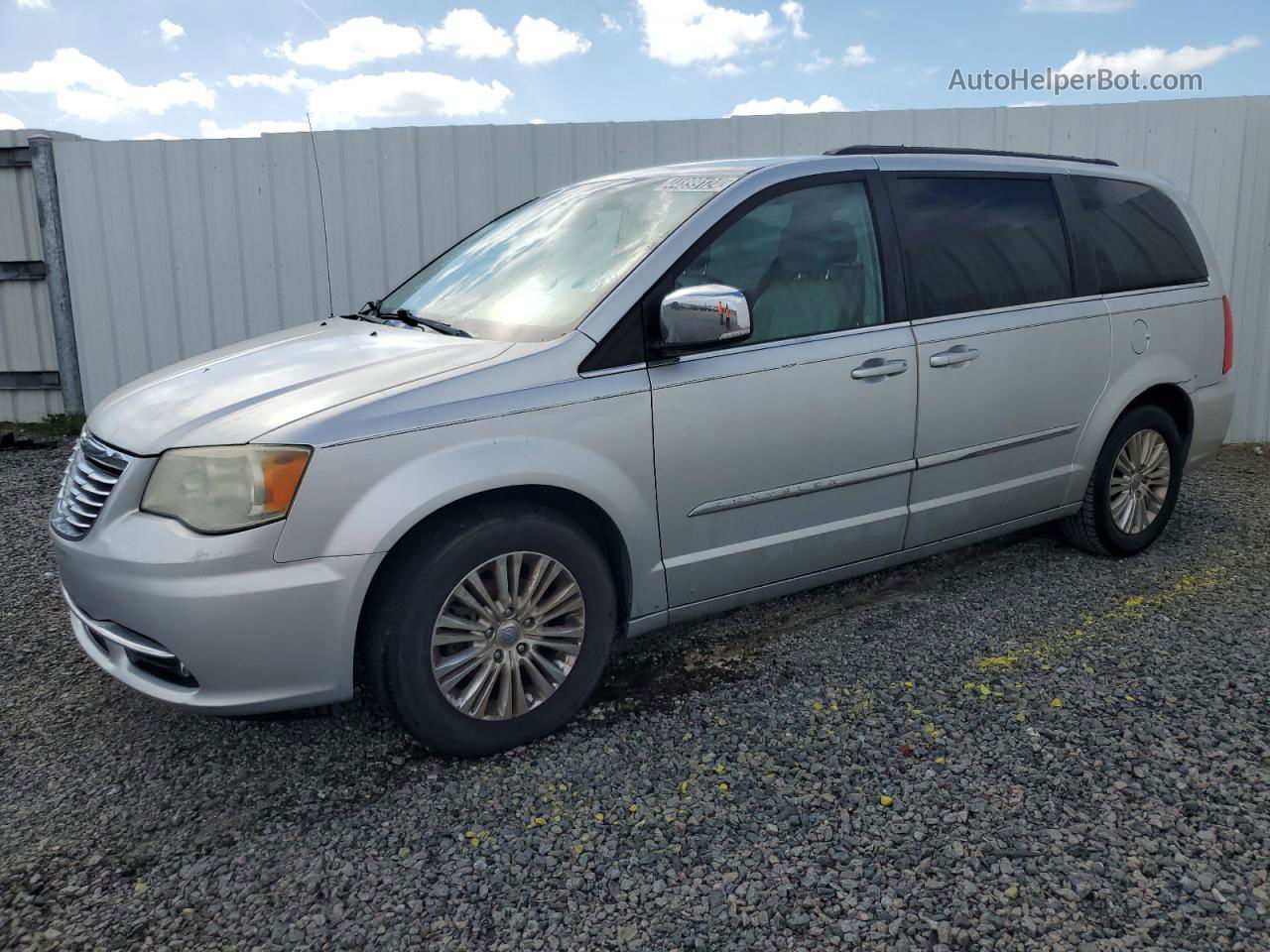 2011 Chrysler Town & Country Touring L Silver vin: 2A4RR8DG7BR785316