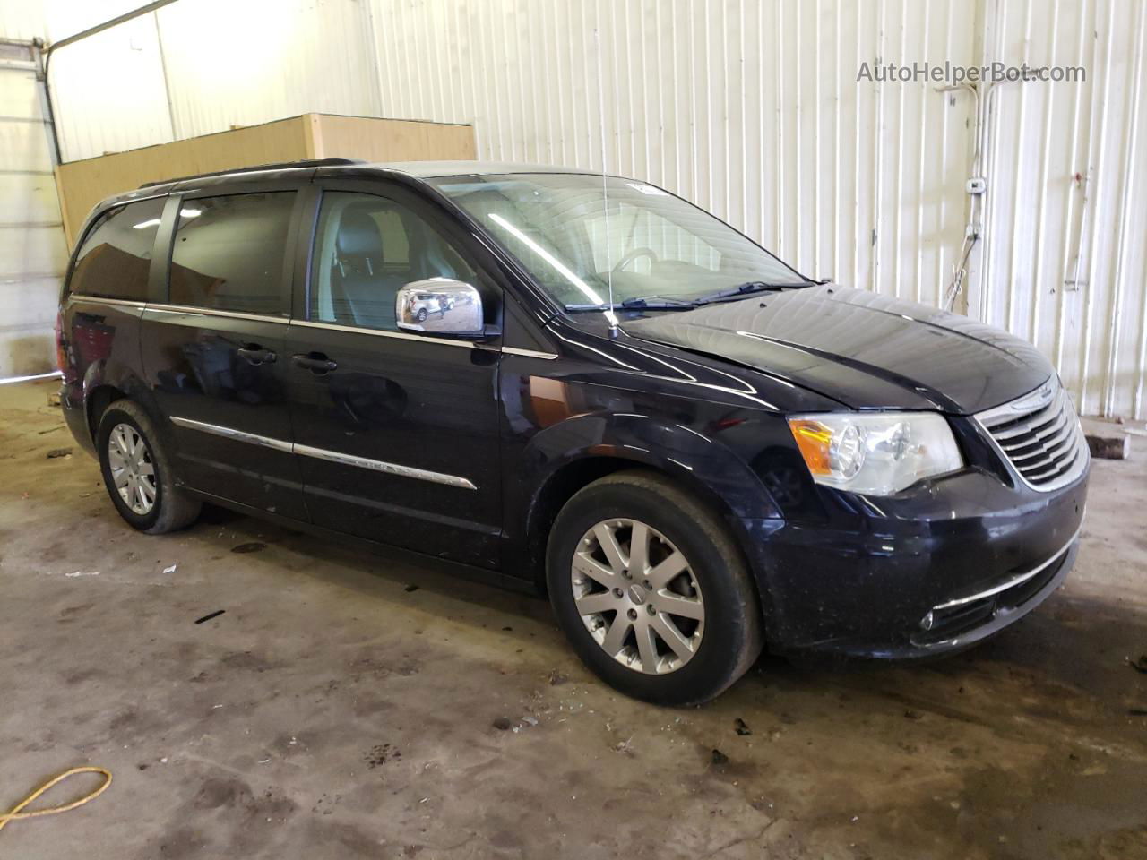 2011 Chrysler Town & Country Touring L Black vin: 2A4RR8DG8BR666321