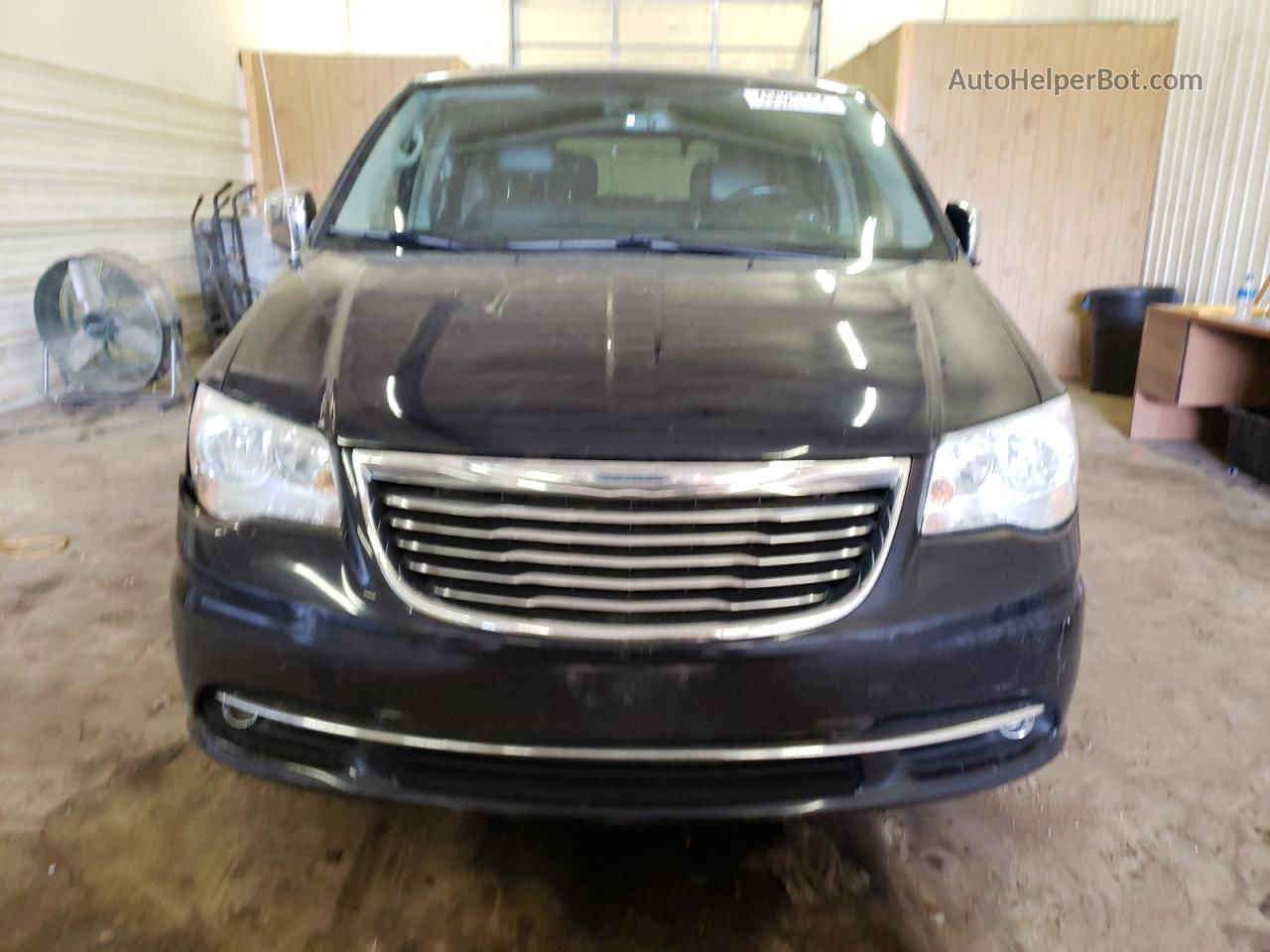 2011 Chrysler Town & Country Touring L Черный vin: 2A4RR8DG8BR666321