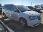 2011 Chrysler Town & Country Touring L White vin: 2A4RR8DG8BR714674