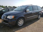 2011 Chrysler Town & Country Touring L Blue vin: 2A4RR8DG9BR704106