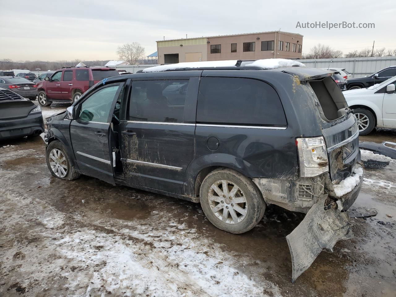 2011 Chrysler Town & Country Touring L Угольный vin: 2A4RR8DG9BR764399