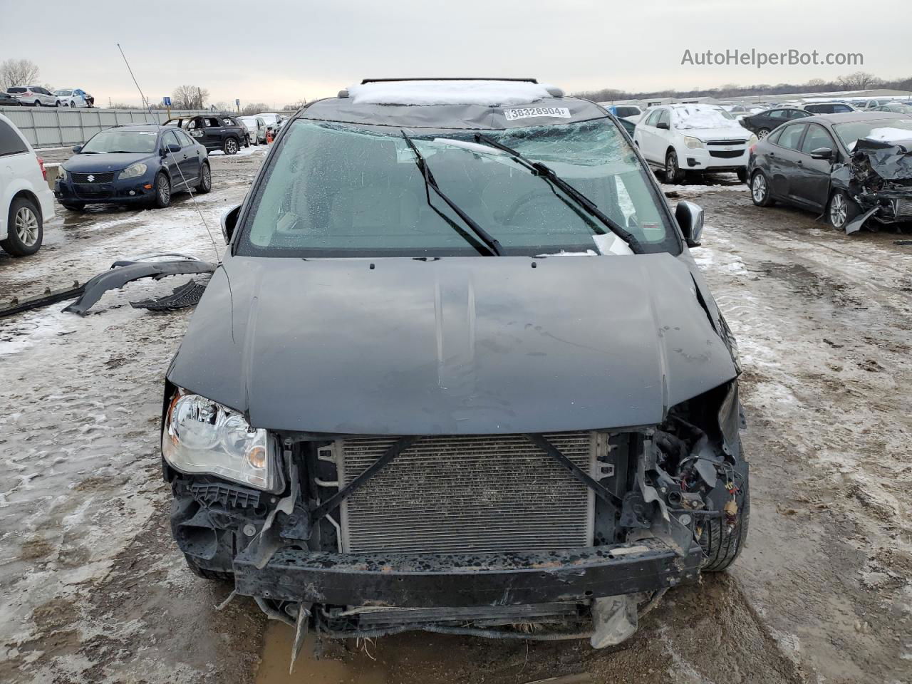 2011 Chrysler Town & Country Touring L Угольный vin: 2A4RR8DG9BR764399