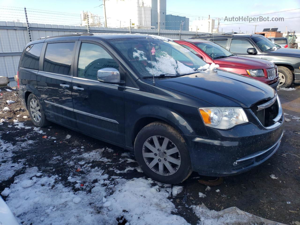 2011 Chrysler Town & Country Touring L Черный vin: 2A4RR8DGXBR609781