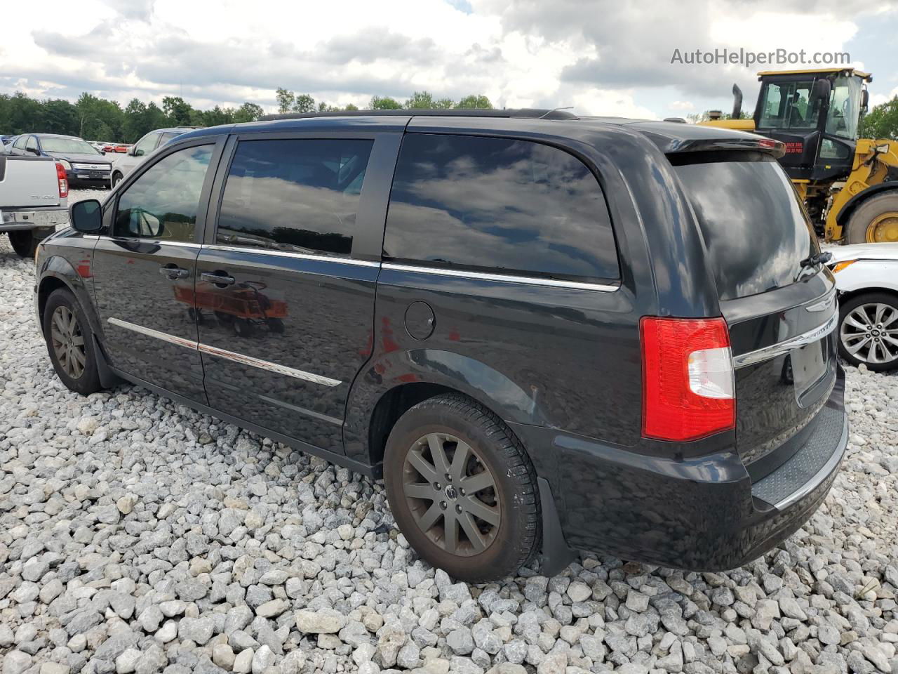 2011 Chrysler Town & Country Touring L Black vin: 2A4RR8DGXBR665946