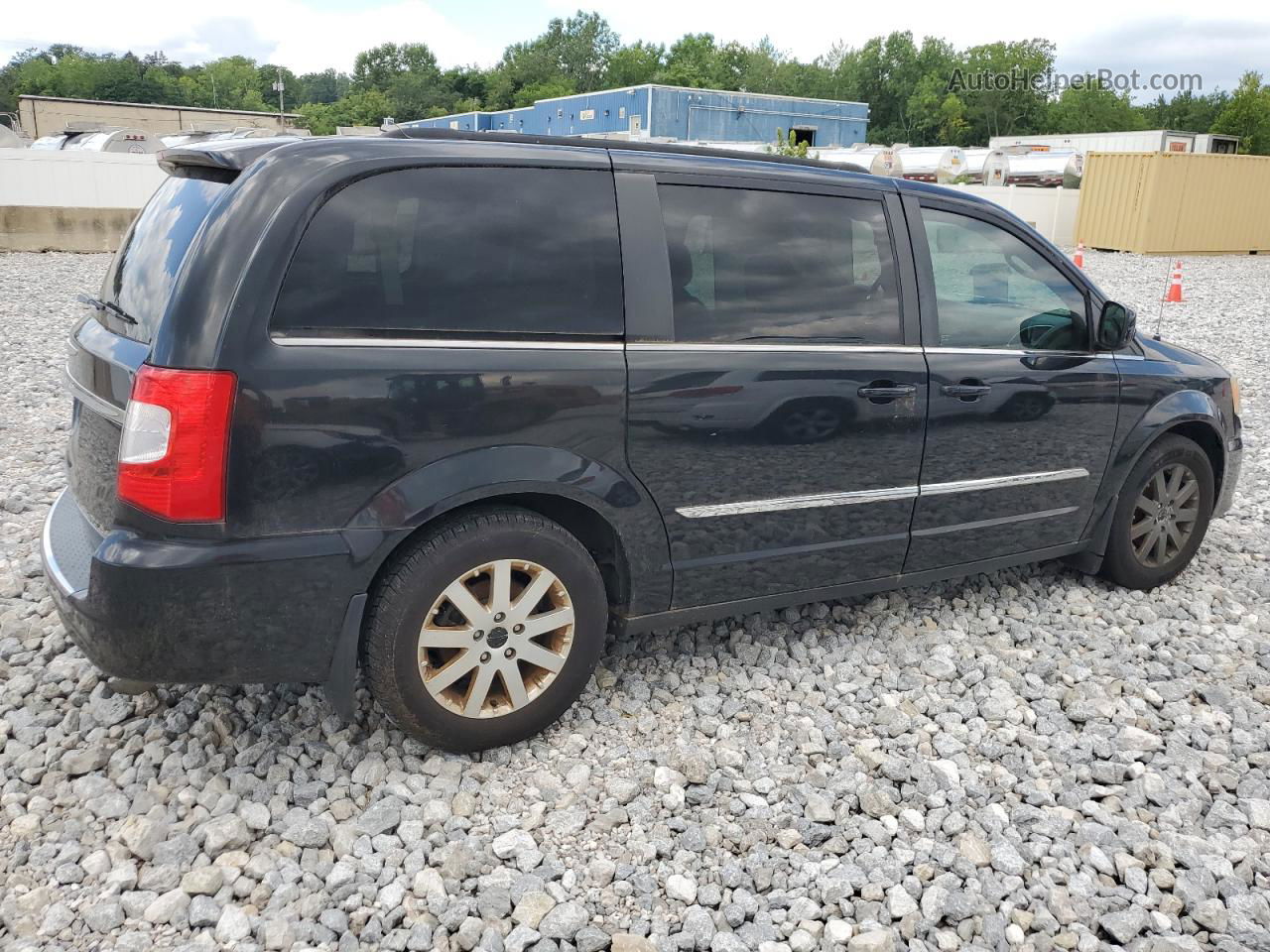 2011 Chrysler Town & Country Touring L Black vin: 2A4RR8DGXBR665946