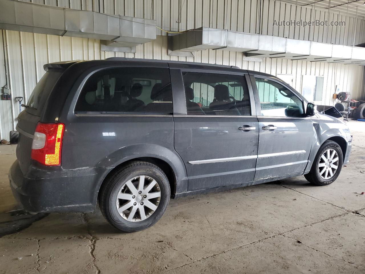 2011 Chrysler Town & Country Touring L Угольный vin: 2A4RR8DGXBR764508