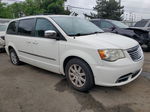 2011 Chrysler Town & Country Touring L White vin: 2A4RR8DGXBR776979