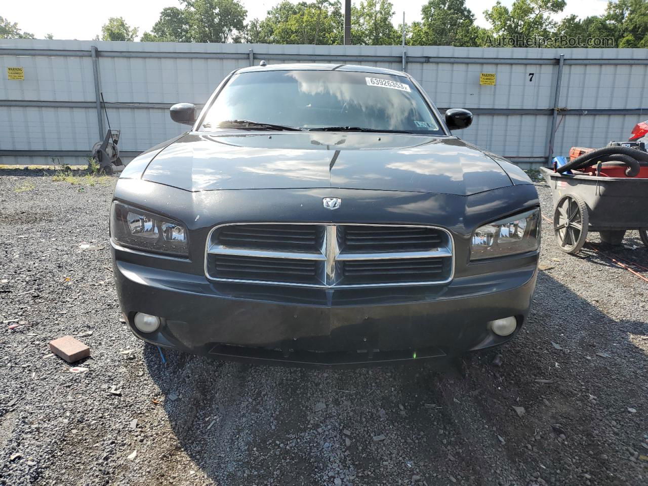 2010 Dodge Charger Black vin: 2B3AA4CT7AH144304