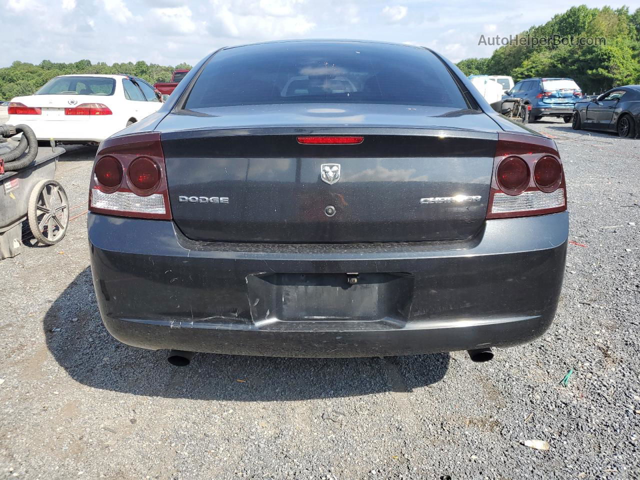 2010 Dodge Charger Black vin: 2B3AA4CT7AH144304