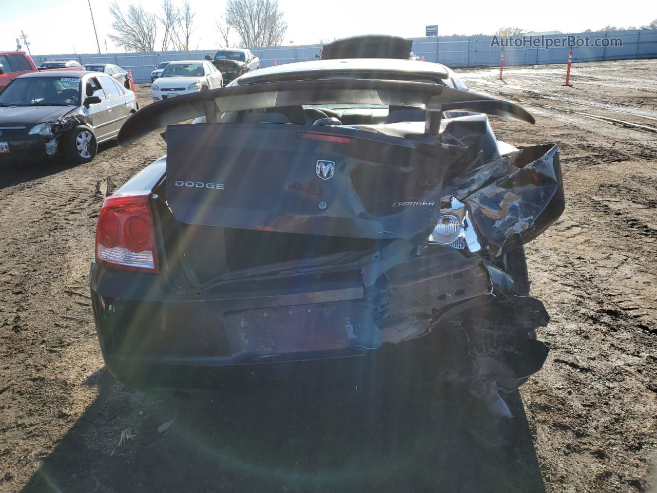 2010 Dodge Charger  Black vin: 2B3AA4CT8AH224534