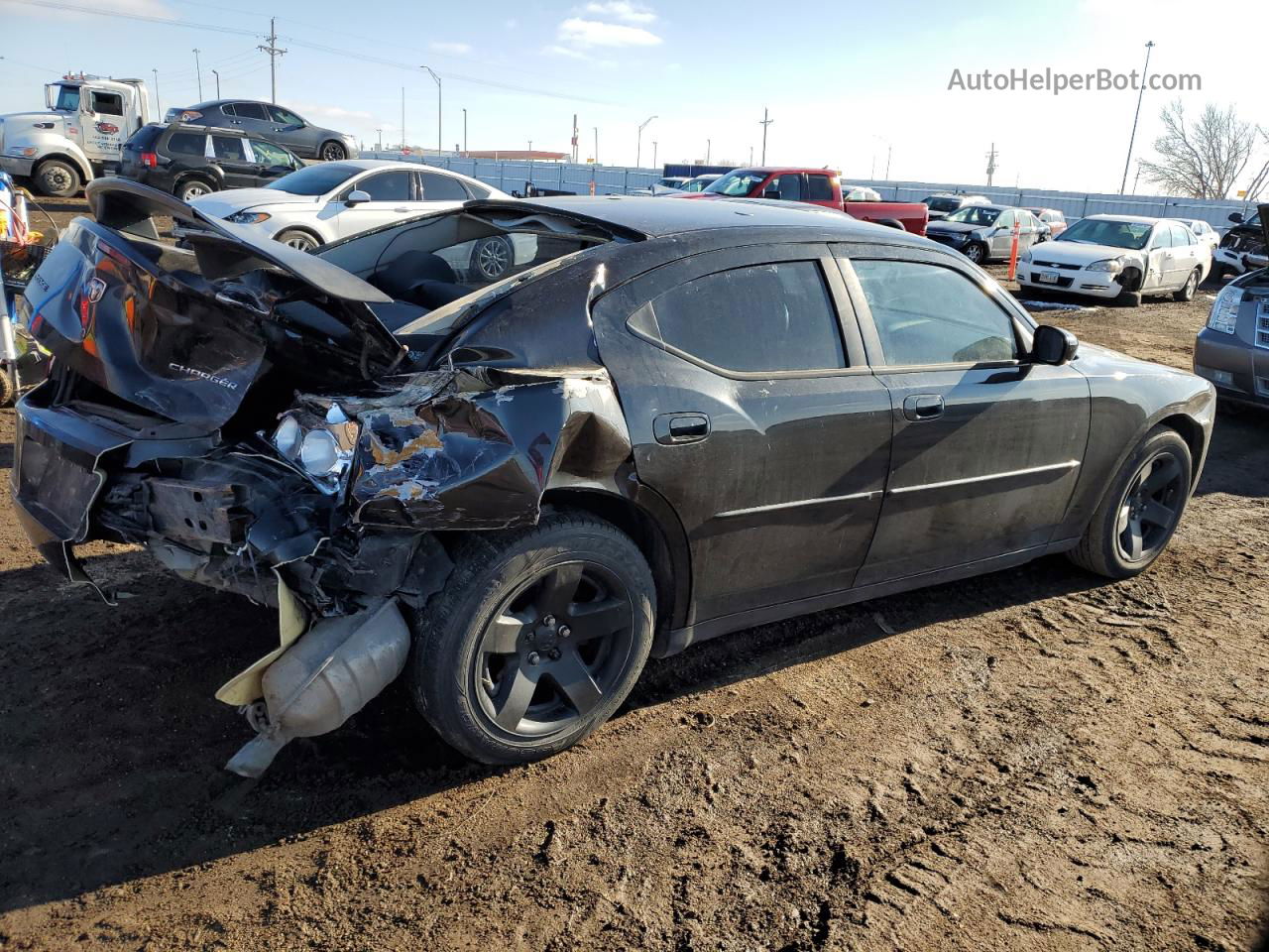 2010 Dodge Charger  Черный vin: 2B3AA4CT8AH224534