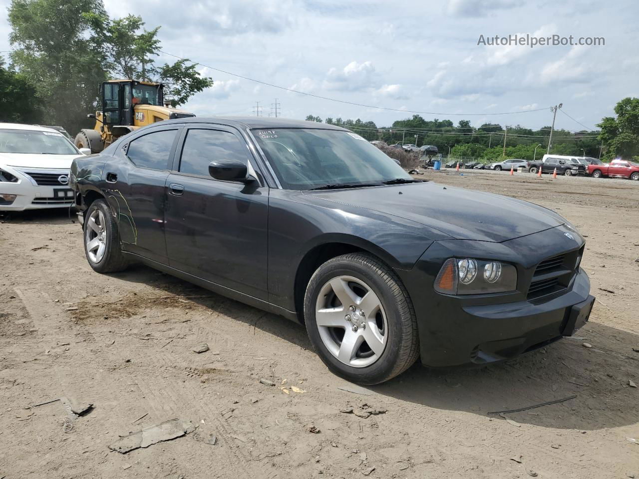 2010 Dodge Charger  Black vin: 2B3AA4CTXAH303719