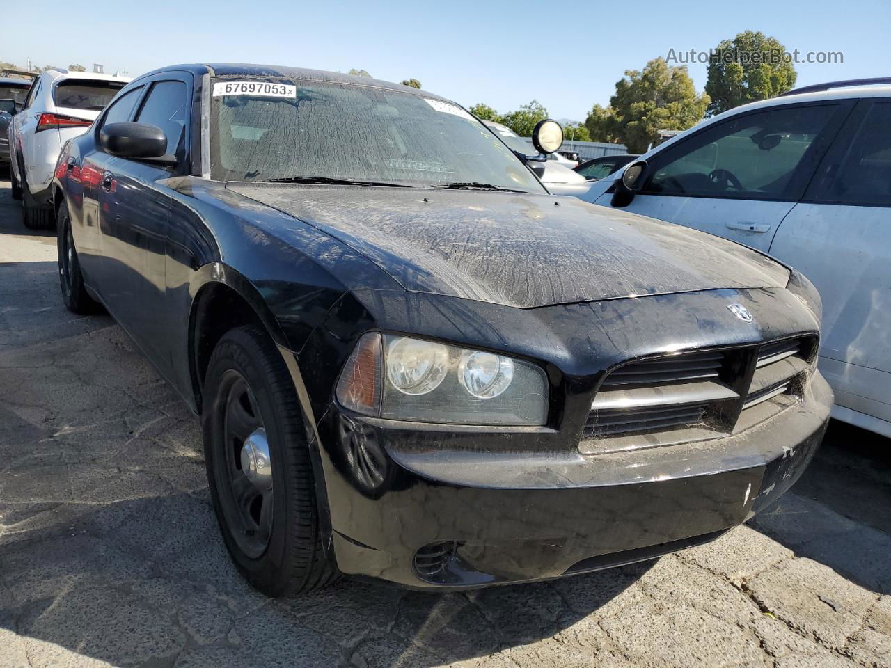 2010 Dodge Charger  Black vin: 2B3AA4CV9AH304099