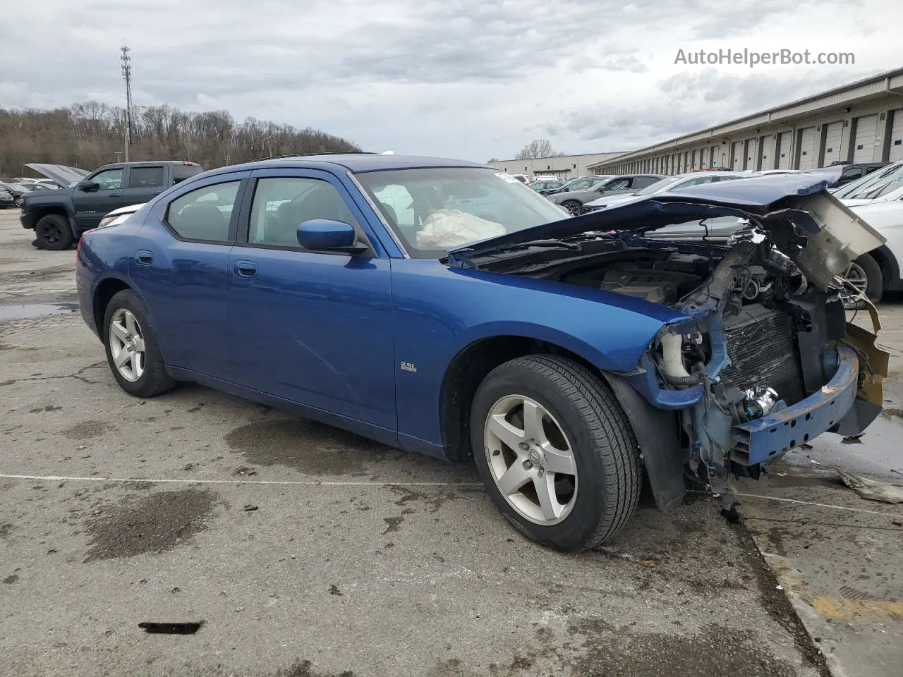 2010 Dodge Charger  Blue vin: 2B3CA2CV1AH317605