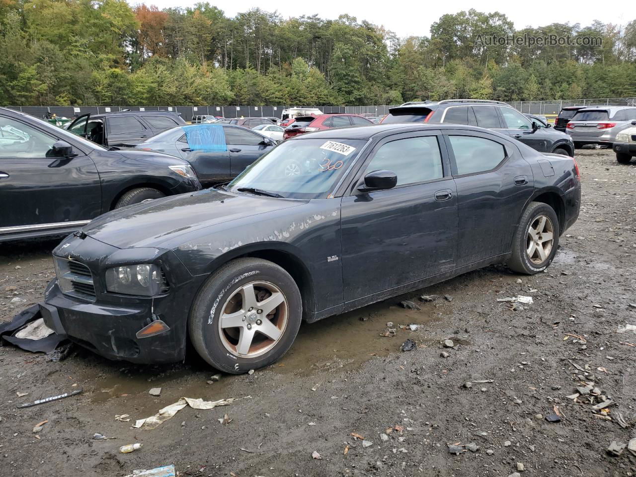 2010 Dodge Charger  Black vin: 2B3CA2CV4AH316111