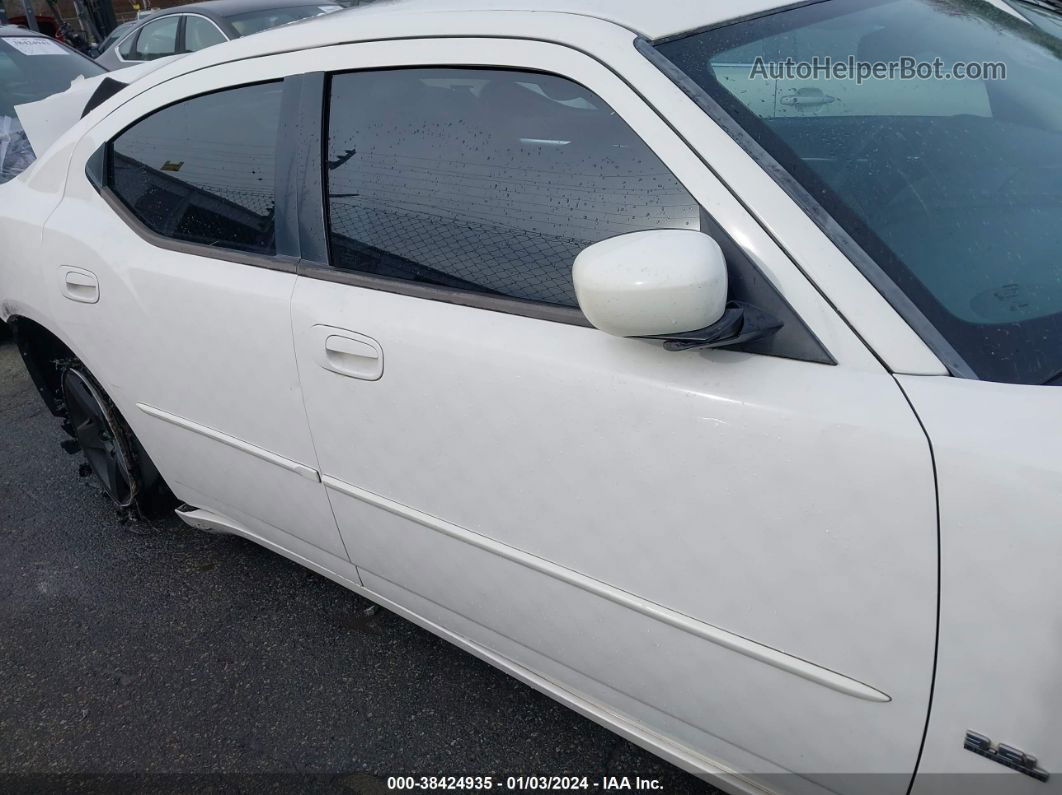 2010 Dodge Charger Sxt White vin: 2B3CA3CV0AH107602